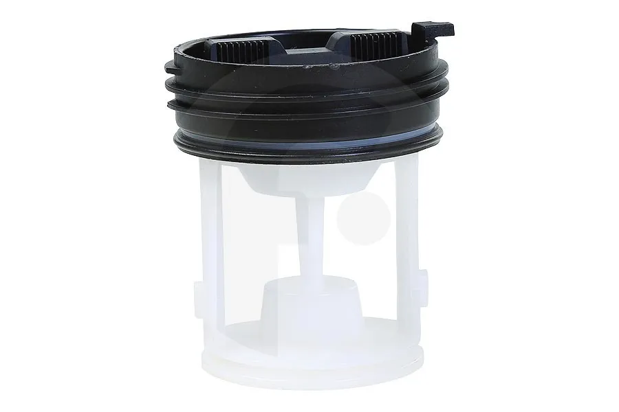 Filter inzet (filter, pluizenzeef, pompfilter) compleet van pomp voor o.a Whirlpool wasmachine 481248058385