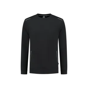Tricorp 302703 Sweater accent - Black-Grey