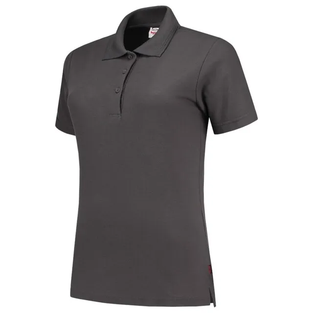 Tricorp Dames Poloshirt Casual 201006 180gr Slim Fit Donkergrijs Maat M