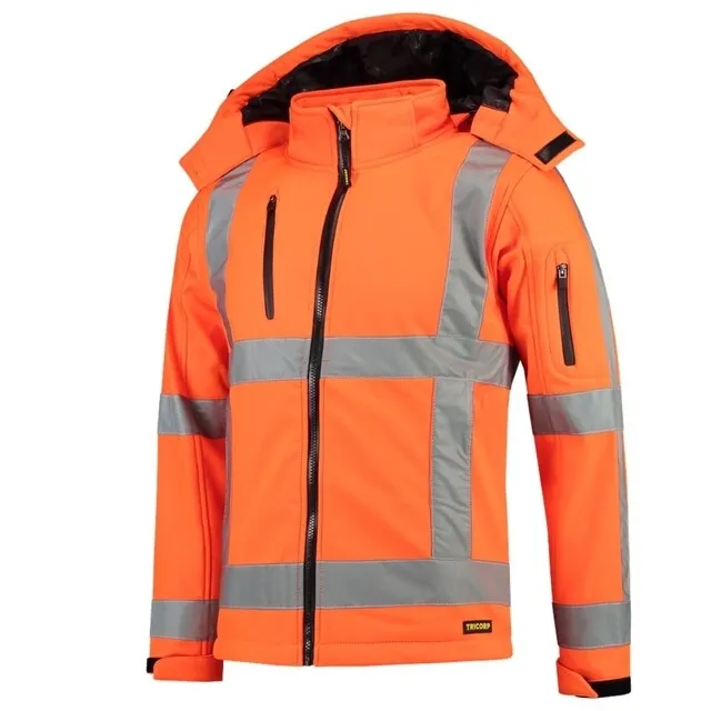 Tricorp Hi-Vis Softshell Jas RWS 403003 Oranje Maat XXL