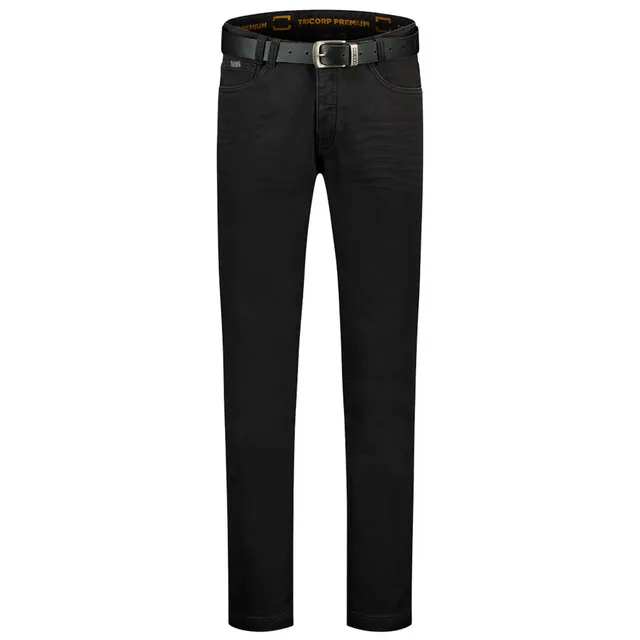 Tricorp Jeans Premium Stretch Zwart Maat 32-36