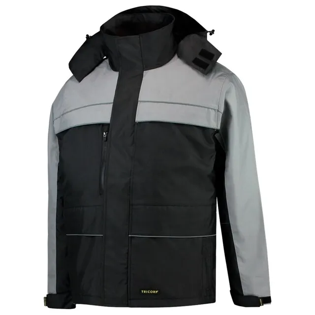 Tricorp Parka Cordura Zwart/Grijs Maat M