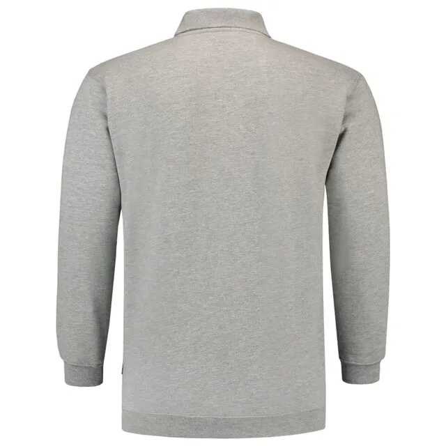 Tricorp Polosweater Boord Casual Grijs Maat 3XL