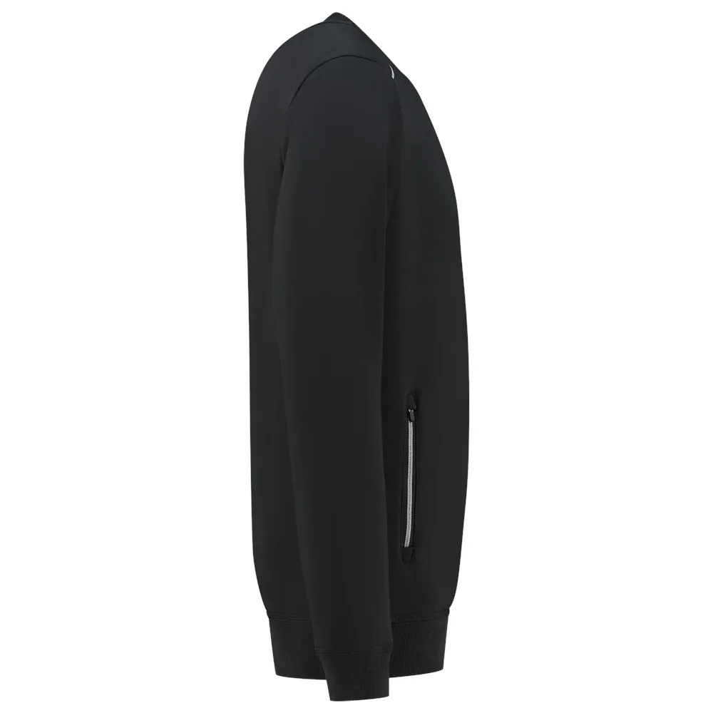 TRICORP SWEATER ACCENT ZWART/GRIJS 302703 MAAT: S