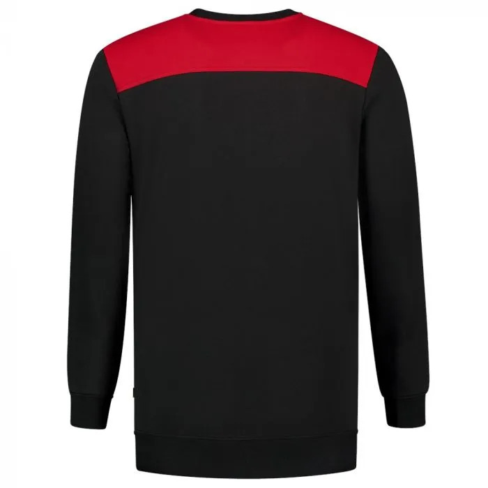 Tricorp Sweater Bicolor Naden 302013 Black-Red