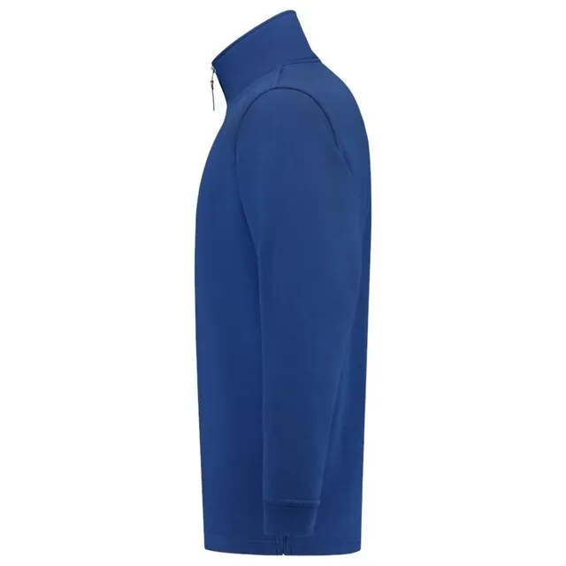 Tricorp Sweater Ritskraag Casual Koningsblauw Maat M
