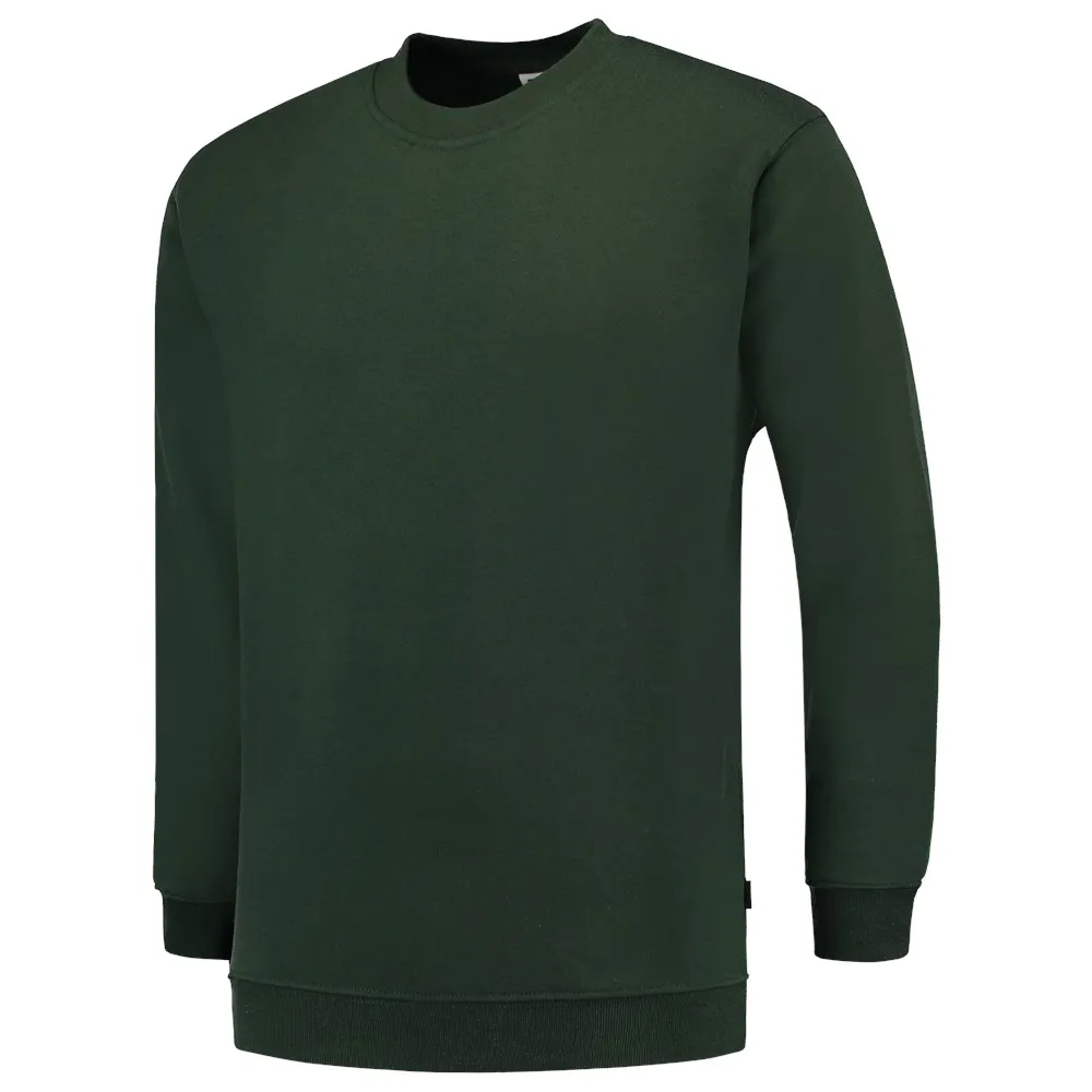 TRICORP SWEATER RONDE HALS GROEN MAAT: M