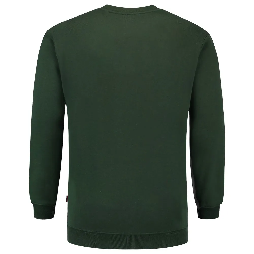 TRICORP SWEATER RONDE HALS GROEN MAAT: M