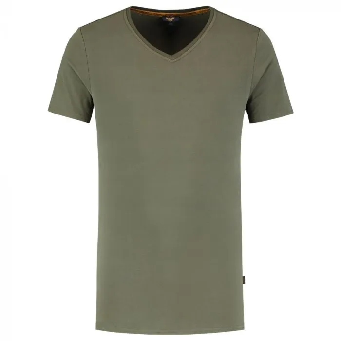 Tricorp T-shirt Premium V Hals Heren 104003 Army