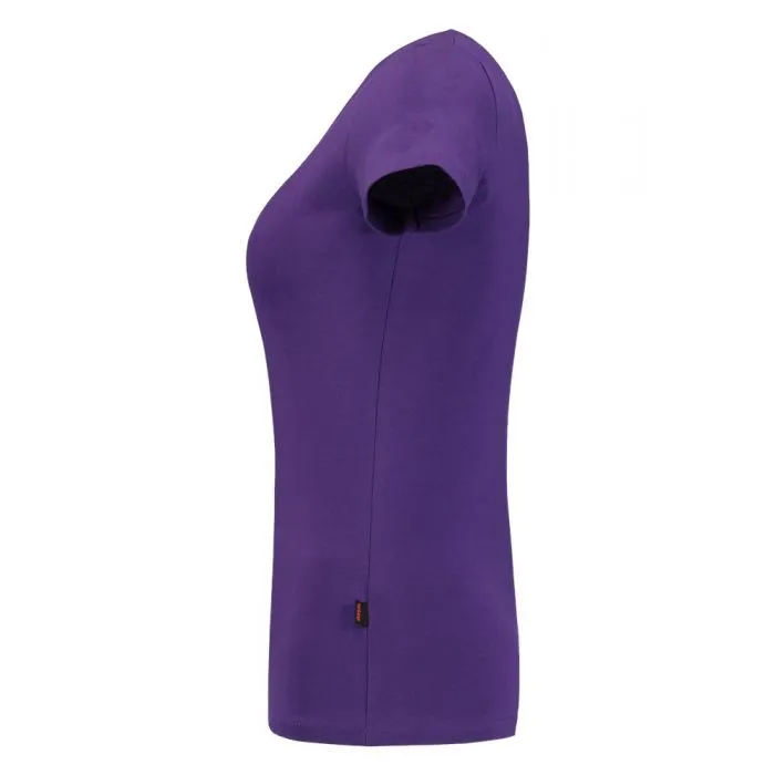 Tricorp T-shirt V Hals Fitted Dames 101008 Purple