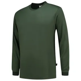 Tricorp T-Shirt Workwear 102005 180gr UV-Block Cooldry Longsleeves Flessengroen Maat M