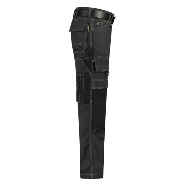 Tricorp Werkbroek Canvas Cordura Darkgrey-Black 64